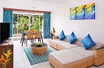 Ocean View Suite Living Room отеля AVANI SYCHELLES BARBARONS 4*